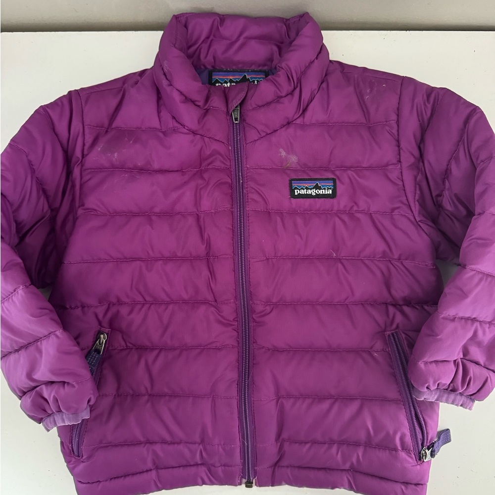 Patagonia puffer jacket toddler size 18months